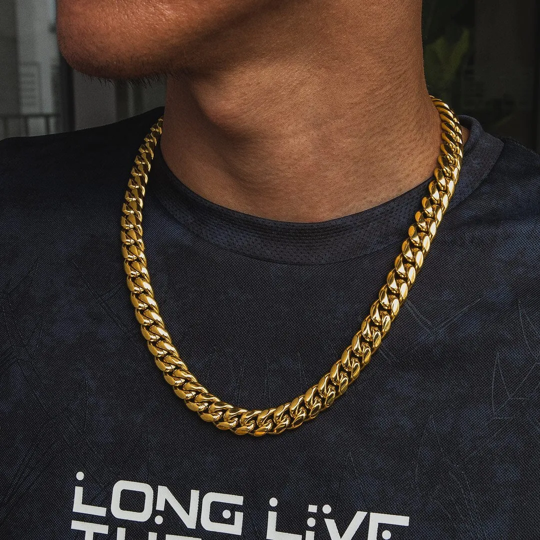 3mm-12mm Miami Cuban Link Chain