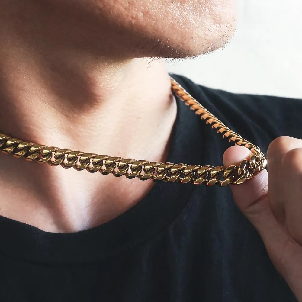 3mm-12mm Miami Cuban Link Chain