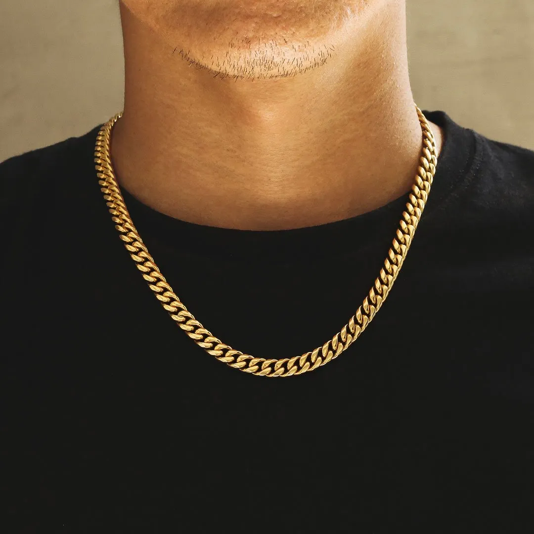 3mm-12mm Miami Cuban Link Chain