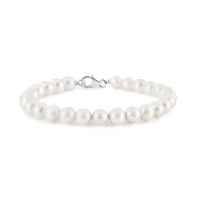 6mm Freshwater Cultured Pearl Strand Bracelet