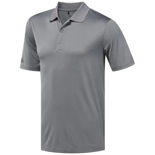 adidas Golf Men's Grey Three Performance Sport Shirt