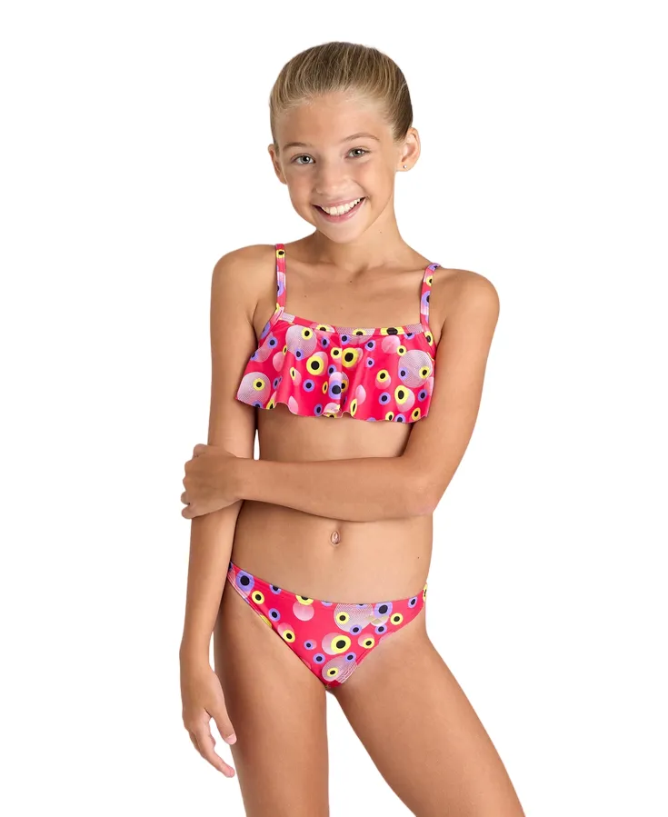 Arena Girls' swimsuit Bikini Bralette Vintage 006202900 watermelon-multi