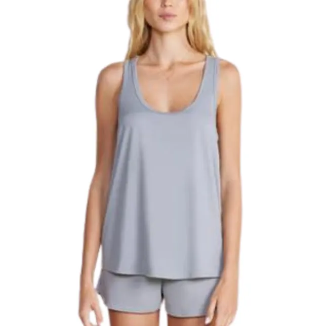 Barefoot Dreams Malibu Collection Butterchic Tank - Moonbeam