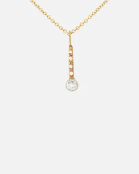 Bezel Stick / Diamond Necklace