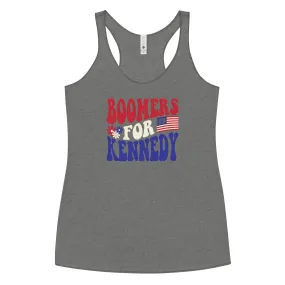 Boomers for Kennedy Women's Racerback Tank