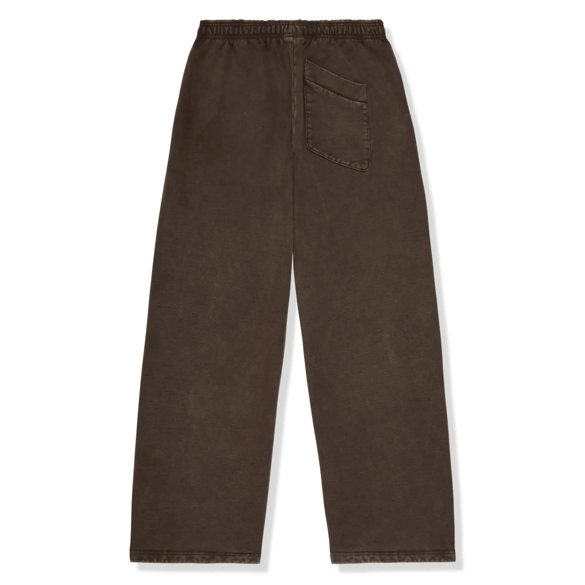 Broken Planet Basics Wide Leg Washed Mocha Sweatpants