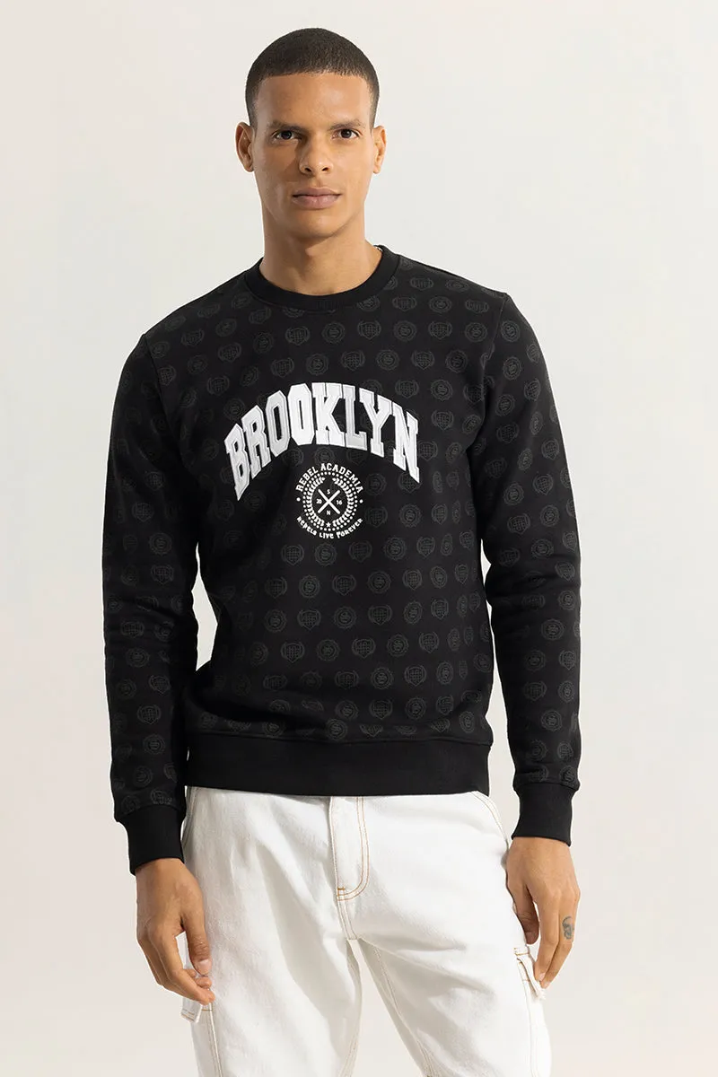 Brooklyn Black Sweatshirt