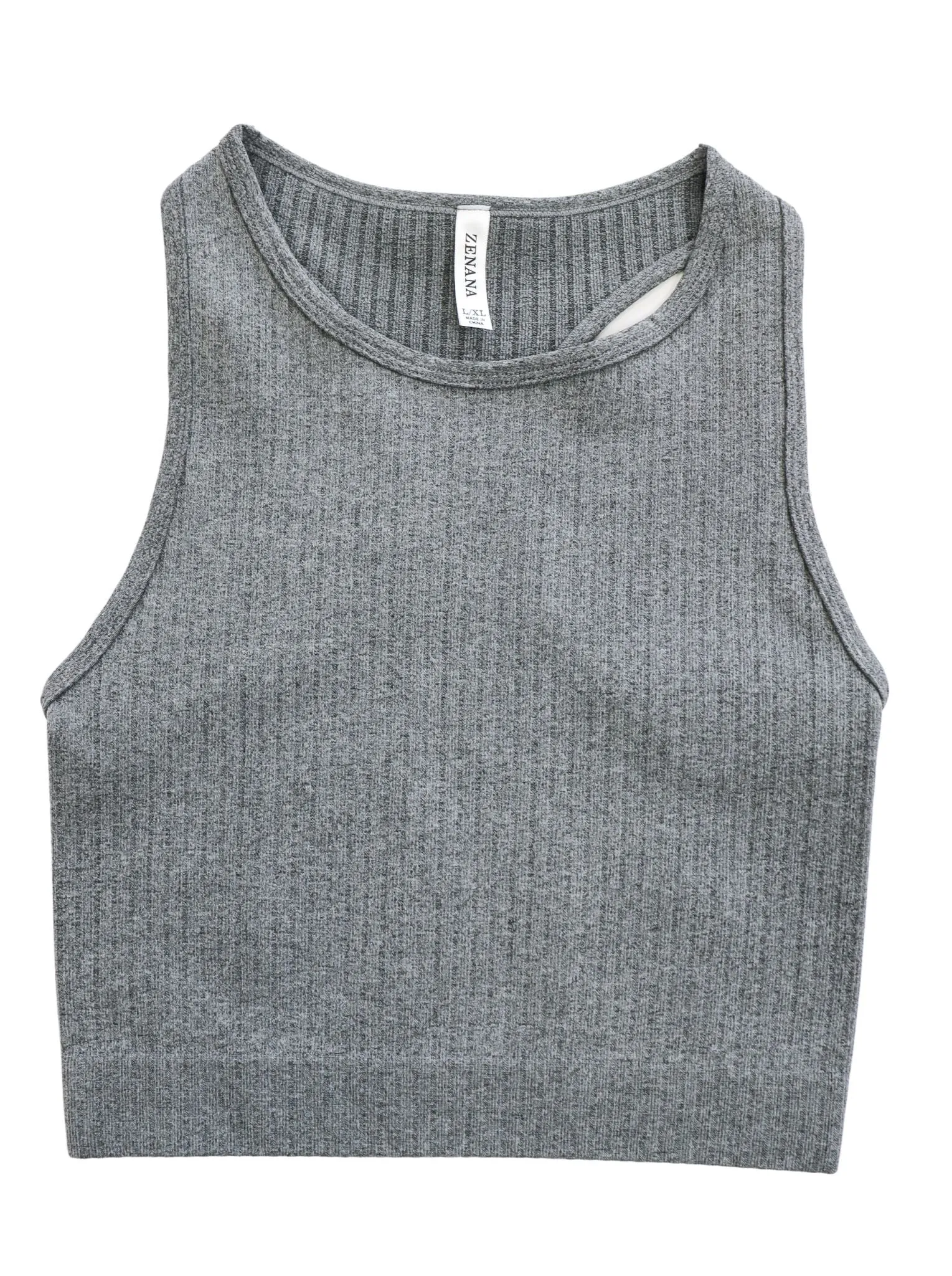 Brynn Racerback Crew Neck Bralette