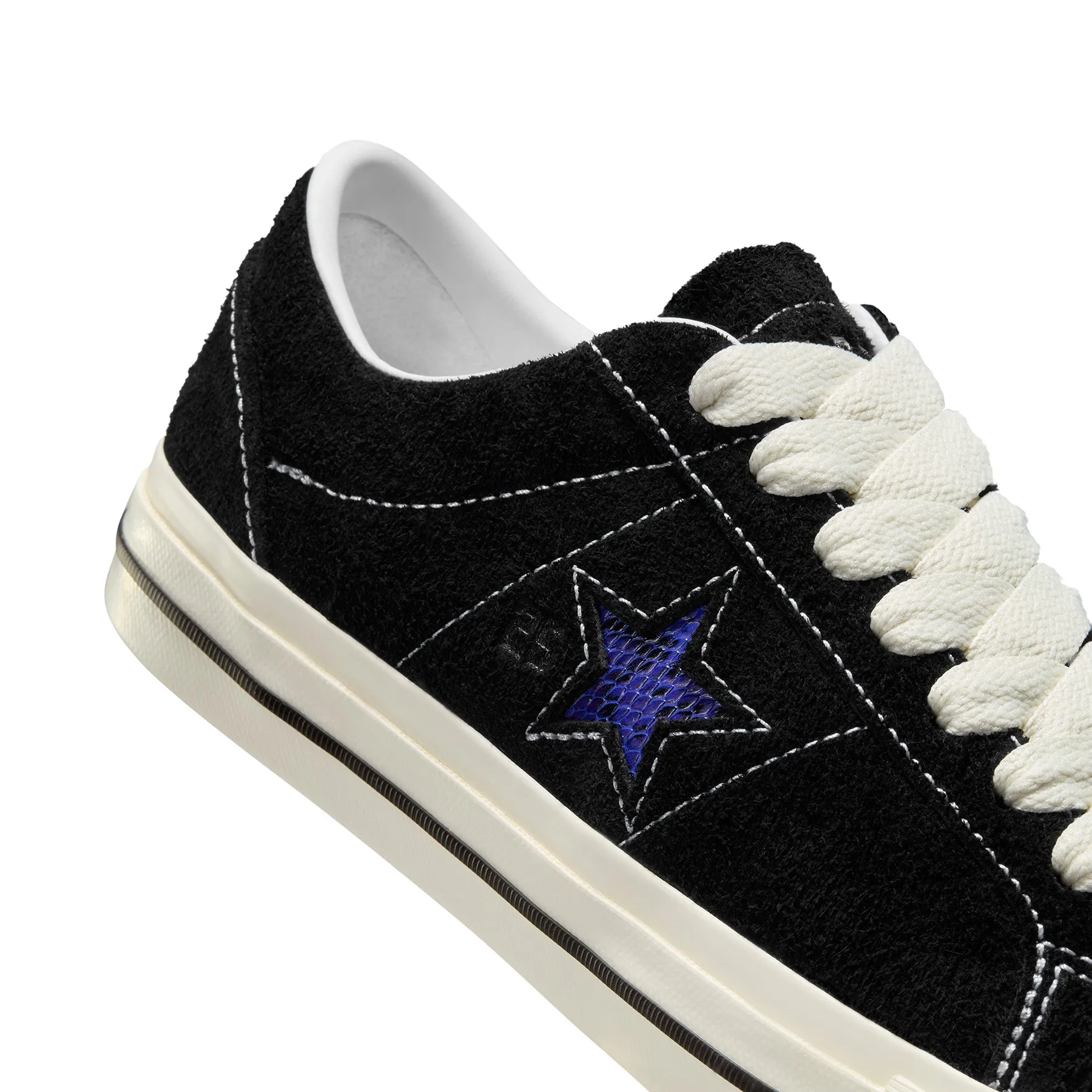 Converse CONS x Quartersnacks One Star Pro Ox Black/Egret/Hyper Blue