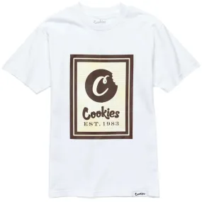 Cookies Park Ave SS Tee (White/Natural) CM233TSP09