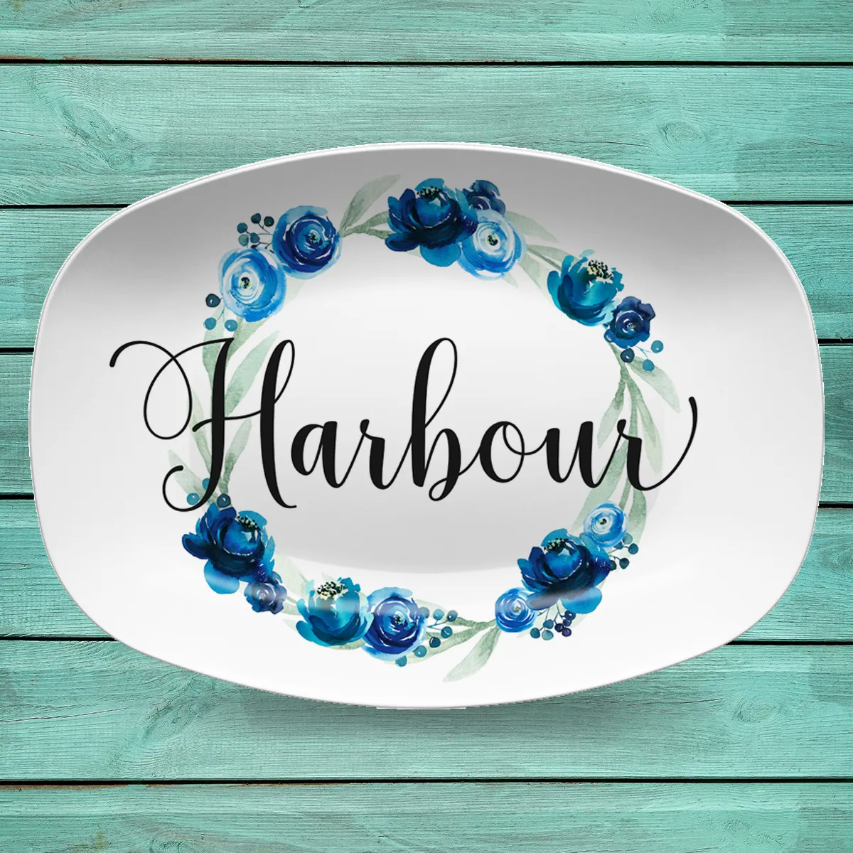 Custom Farmhouse Personalized Platters