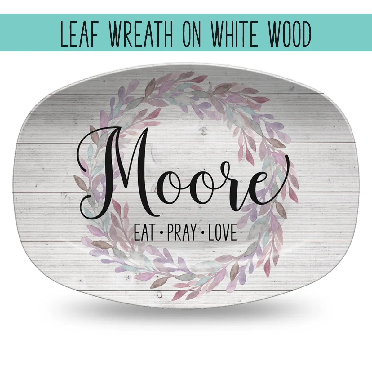 Custom Farmhouse Personalized Platters