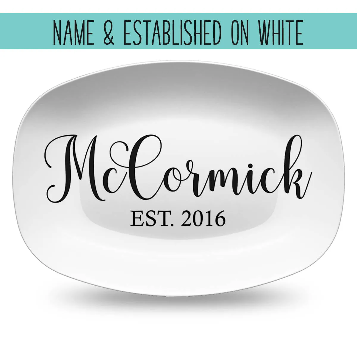 Custom Farmhouse Personalized Platters