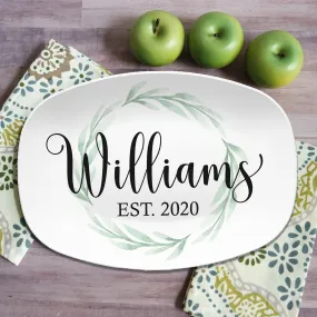 Custom Farmhouse Personalized Platters