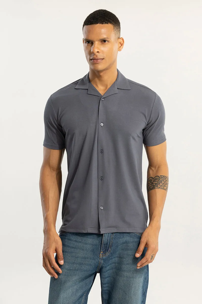 Dashy Elephant Grey Shirt