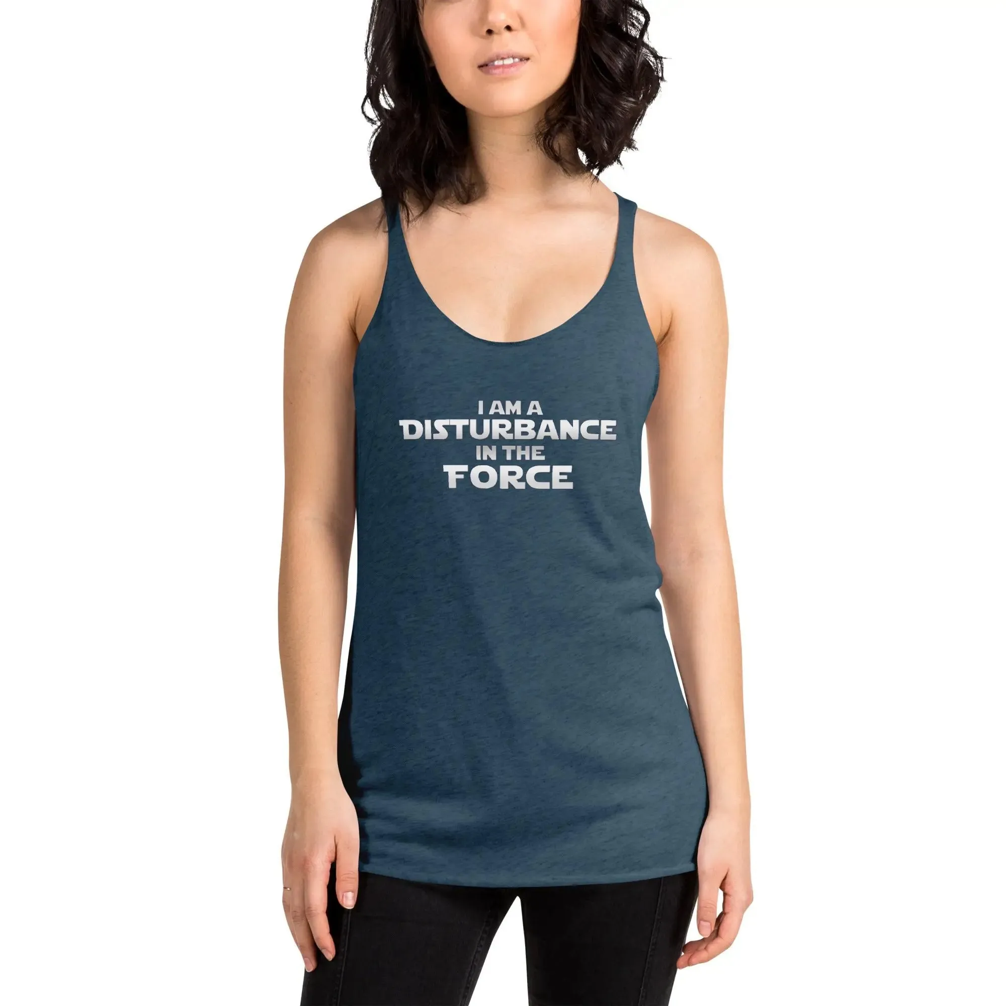 Disturbance In The Force Women's Racerback Tank