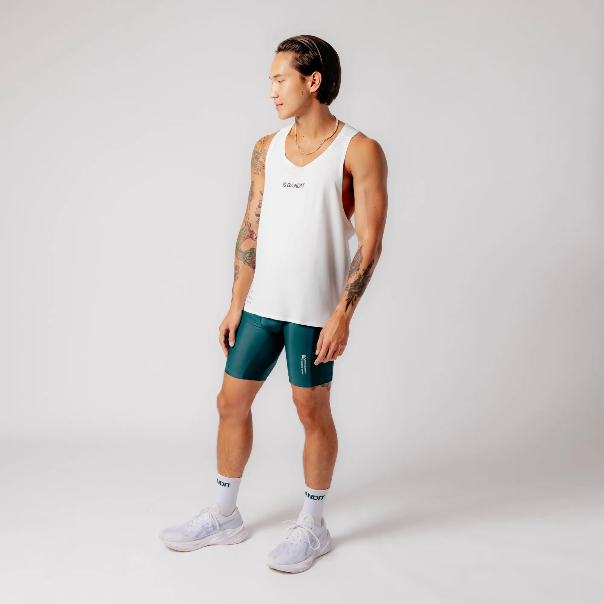 Drift™ Performance Singlet - White