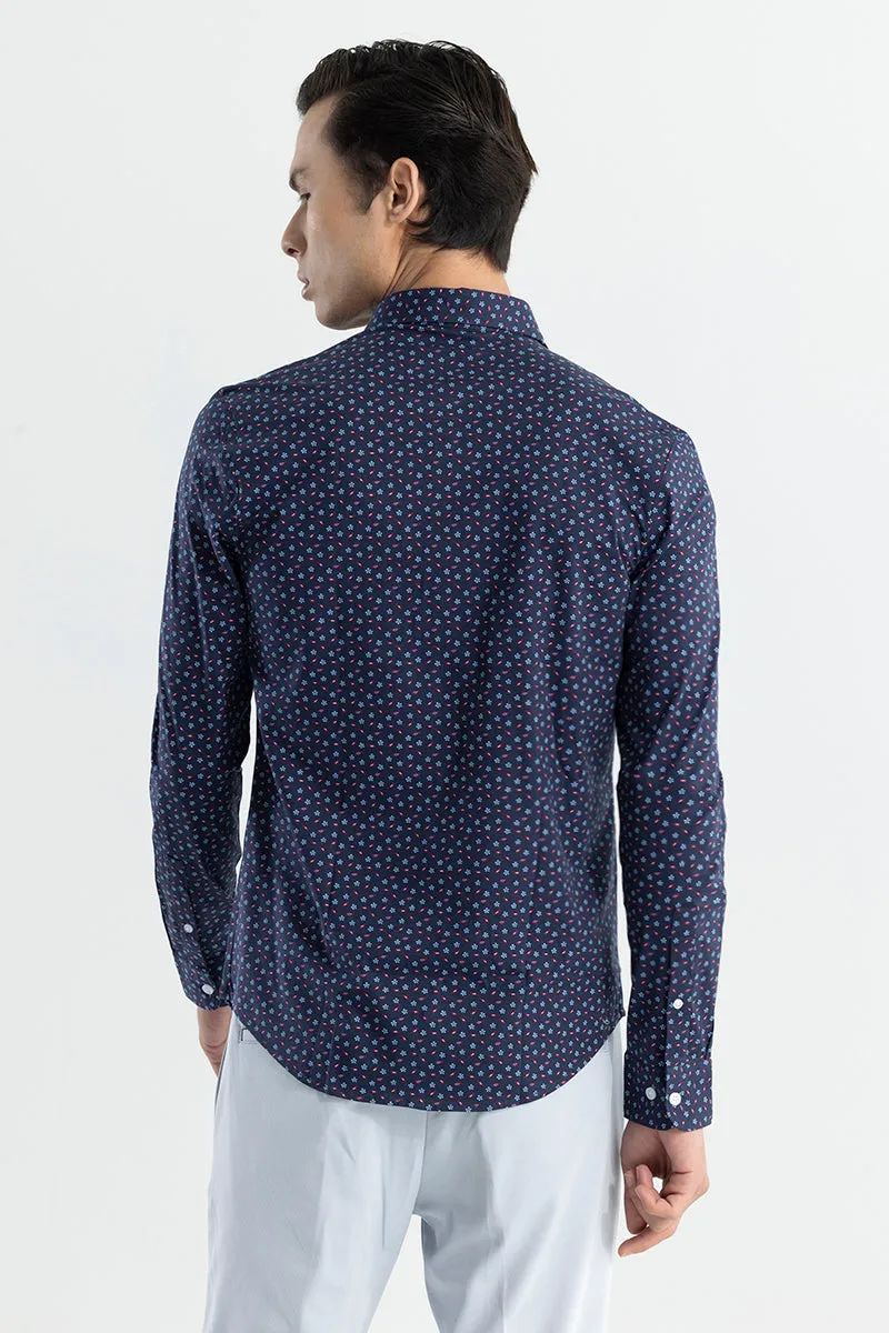 EasyFlex Flora Motif Shirt