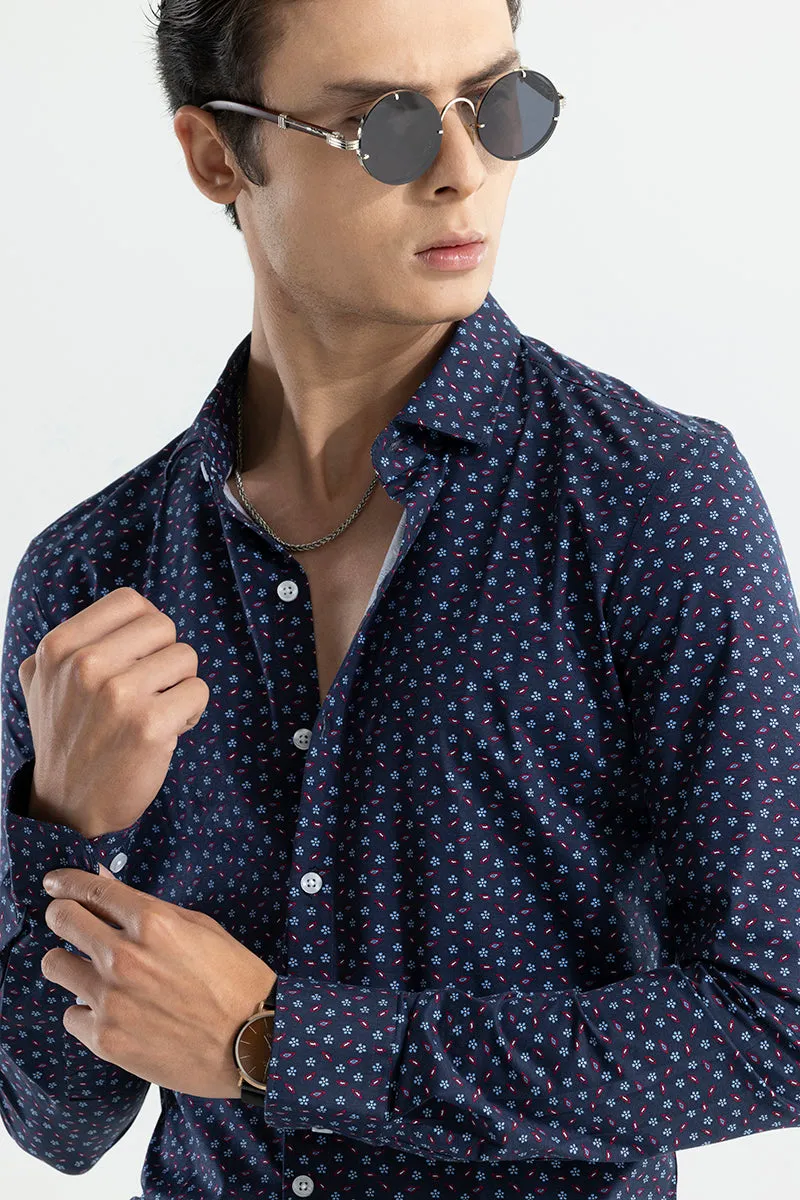 EasyFlex Flora Motif Shirt