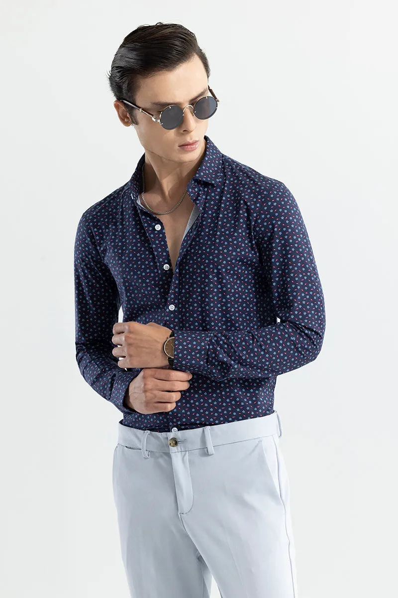 EasyFlex Flora Motif Shirt