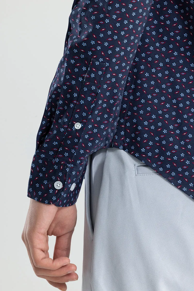 EasyFlex Flora Motif Shirt