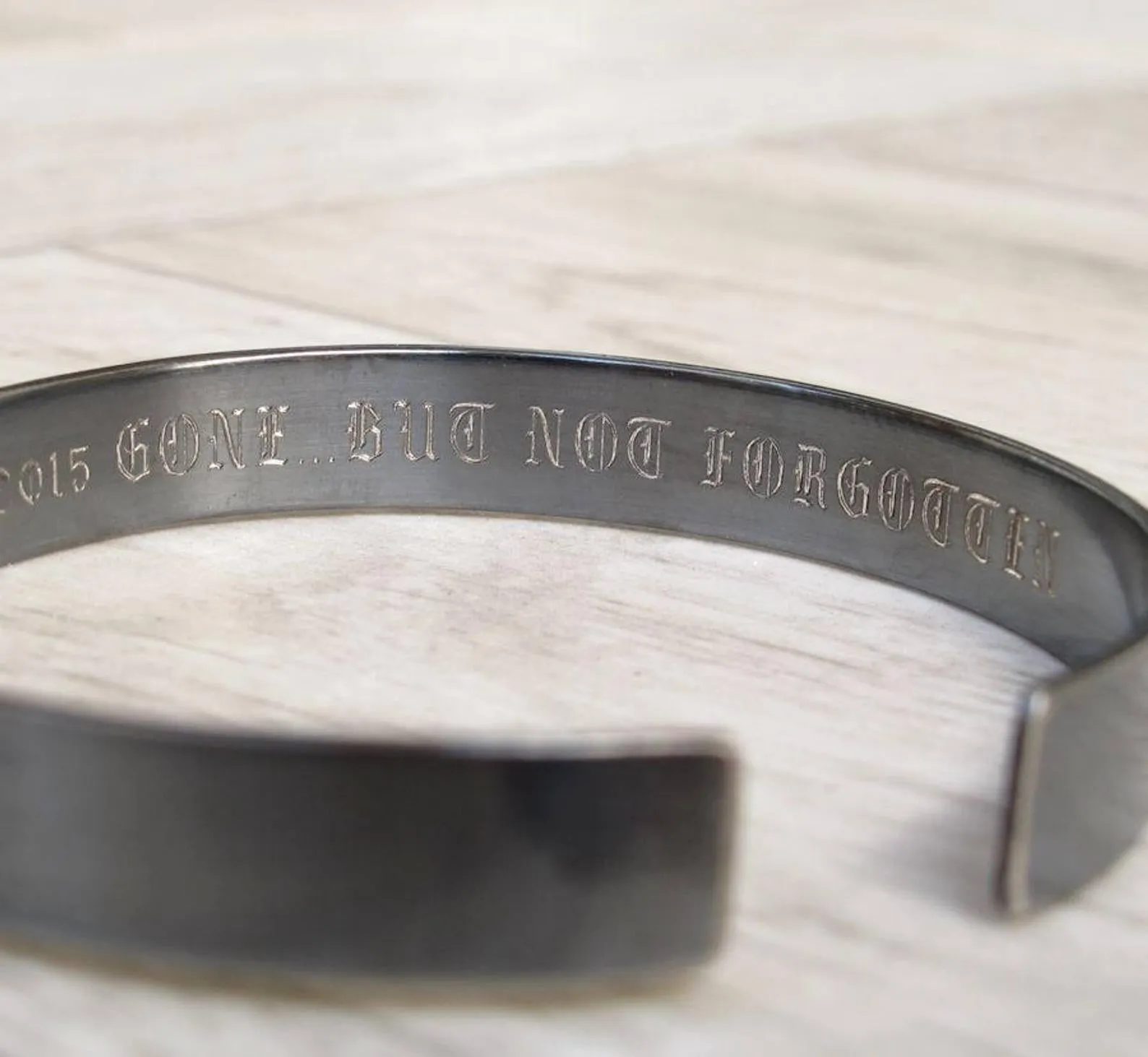 Engravable Mens Bracelet - Husband Gift