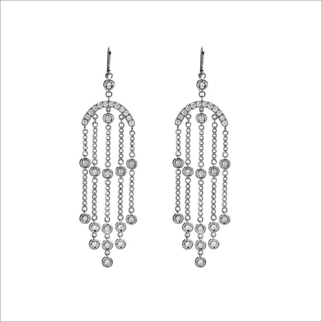 Eterno 18K Gold & Diamond Earrings 2W