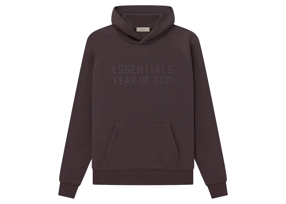 Fear of God Essentials Hoodie Plum