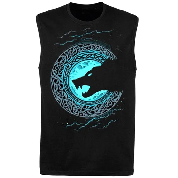 Fenrir Norse Wolf Sleeveless Shirt