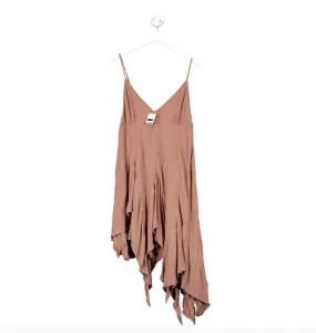 Free People Brown Tumi Tunic Dress UK L