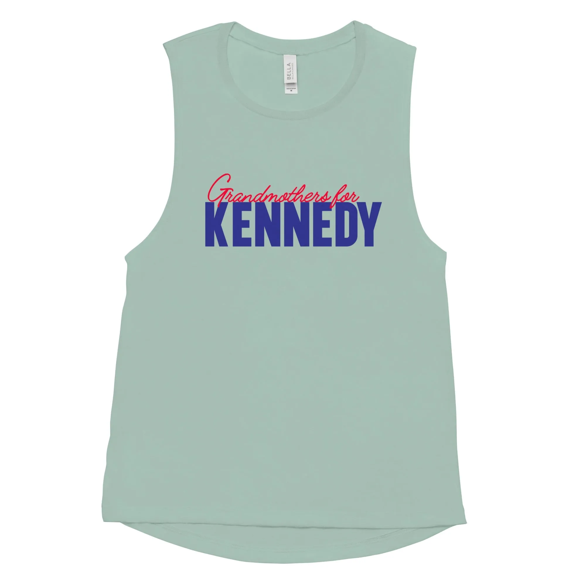 Grandmothers for Kennedy Ladies' Muscle Tank