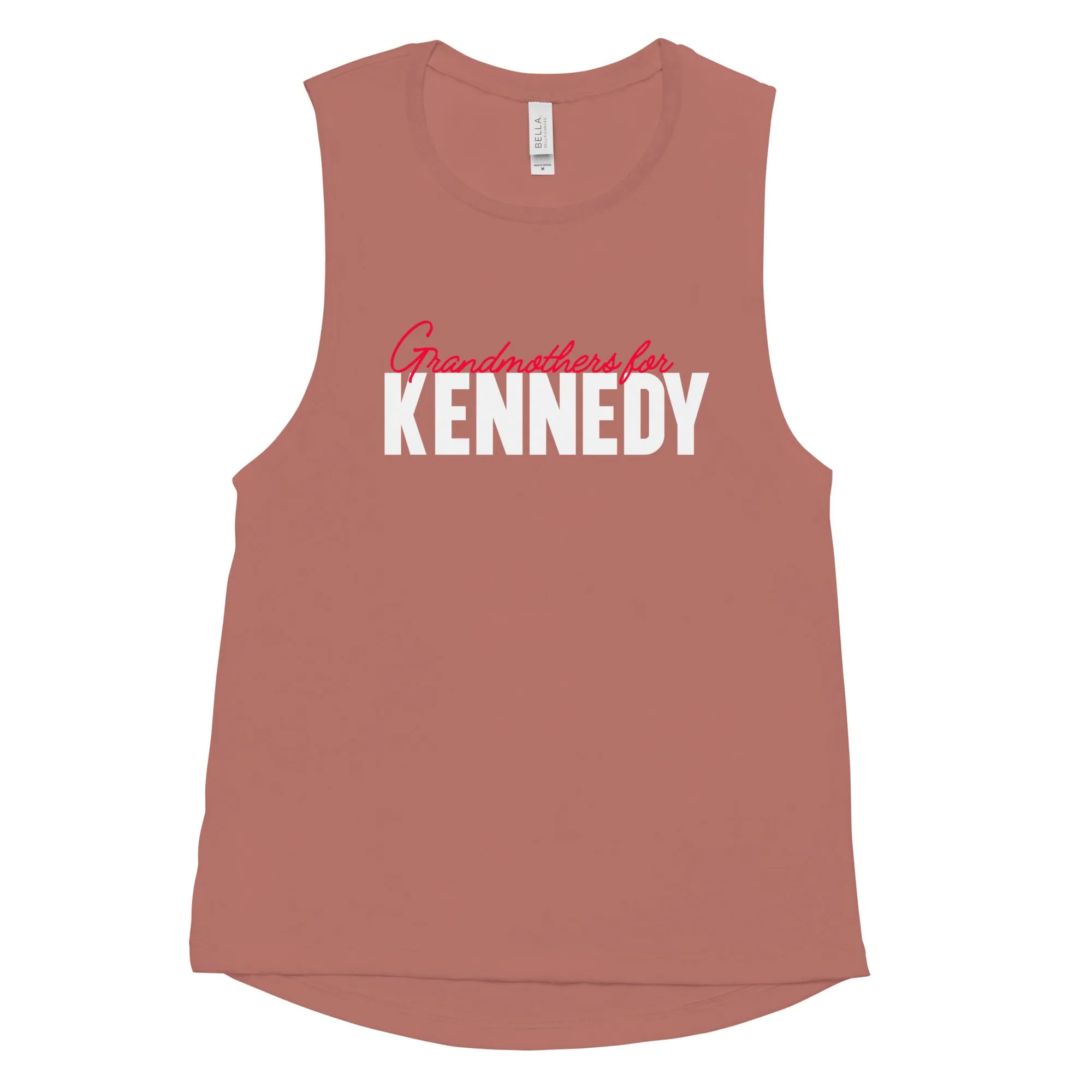 Grandmothers for Kennedy Ladies' Muscle Tank