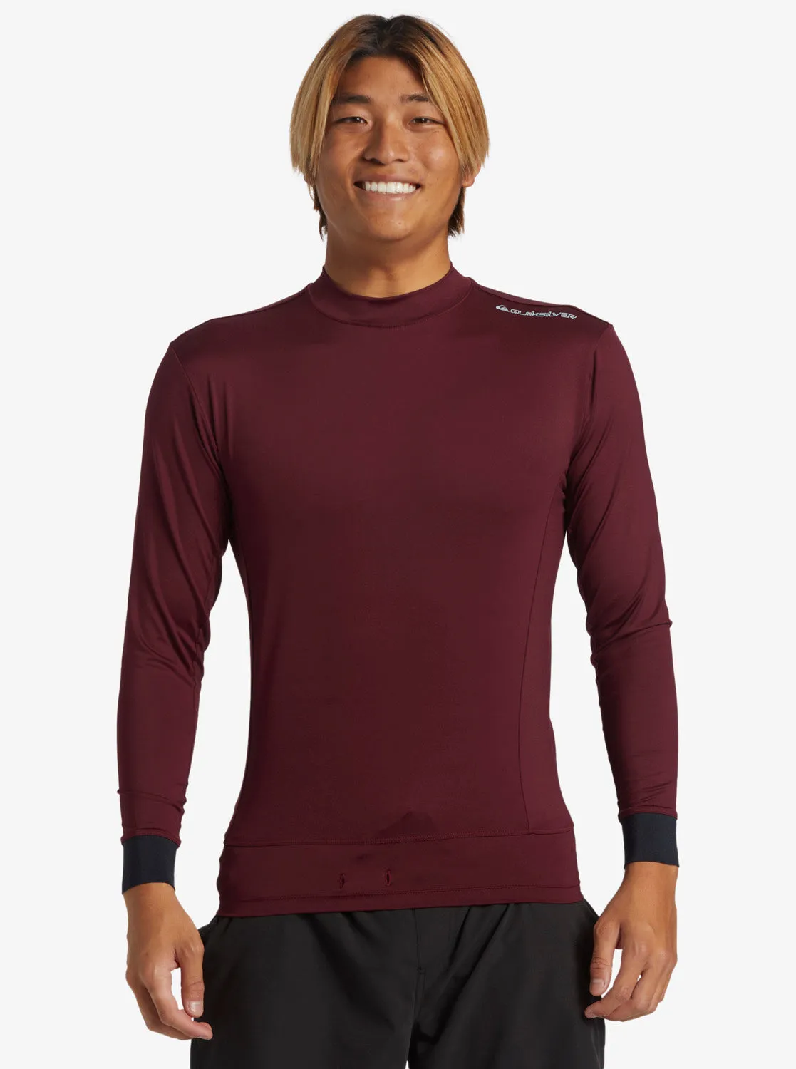 Highline UPF50 Long Sleeve Rashguard - Wine