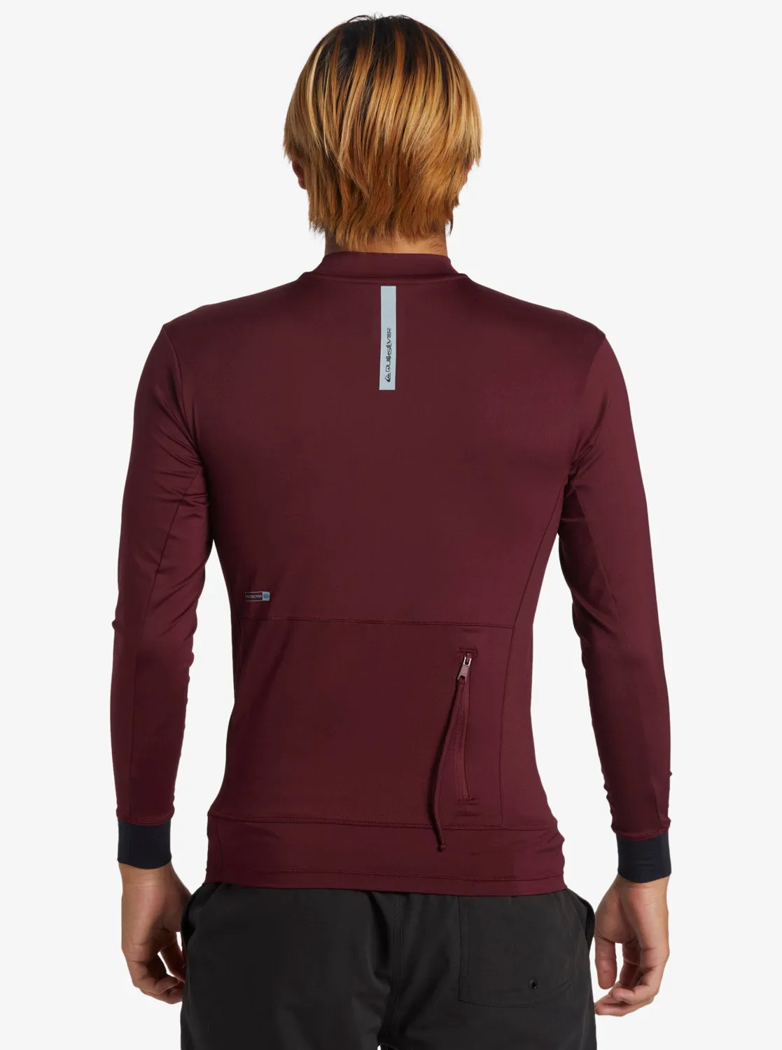 Highline UPF50 Long Sleeve Rashguard - Wine