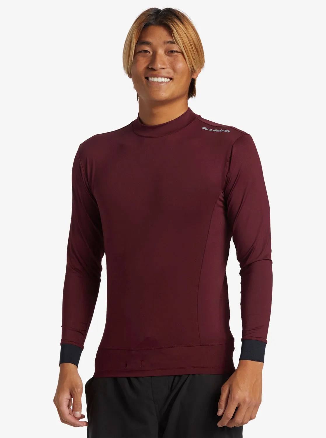 Highline UPF50 Long Sleeve Rashguard - Wine