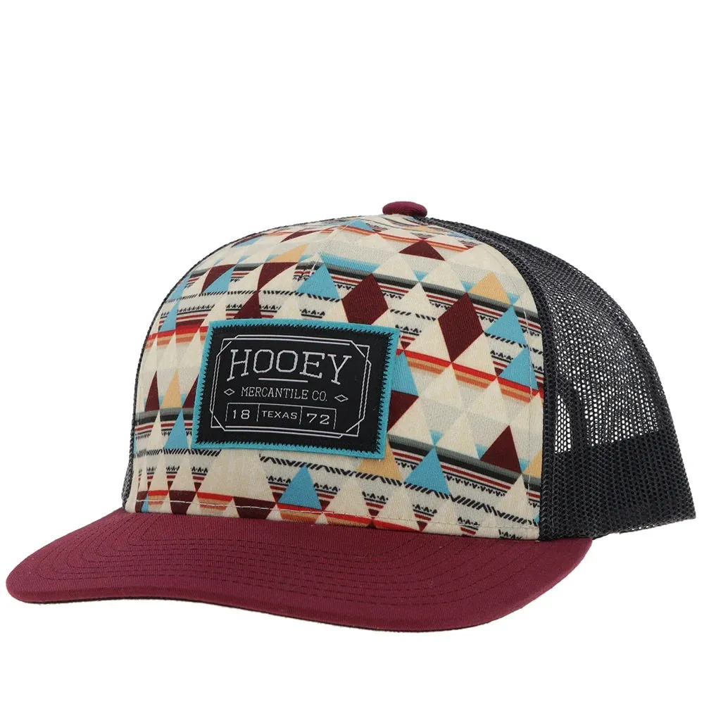 'Hooey' Horizon Mercantile Co. 1872 Hat - Burgundy / Cream