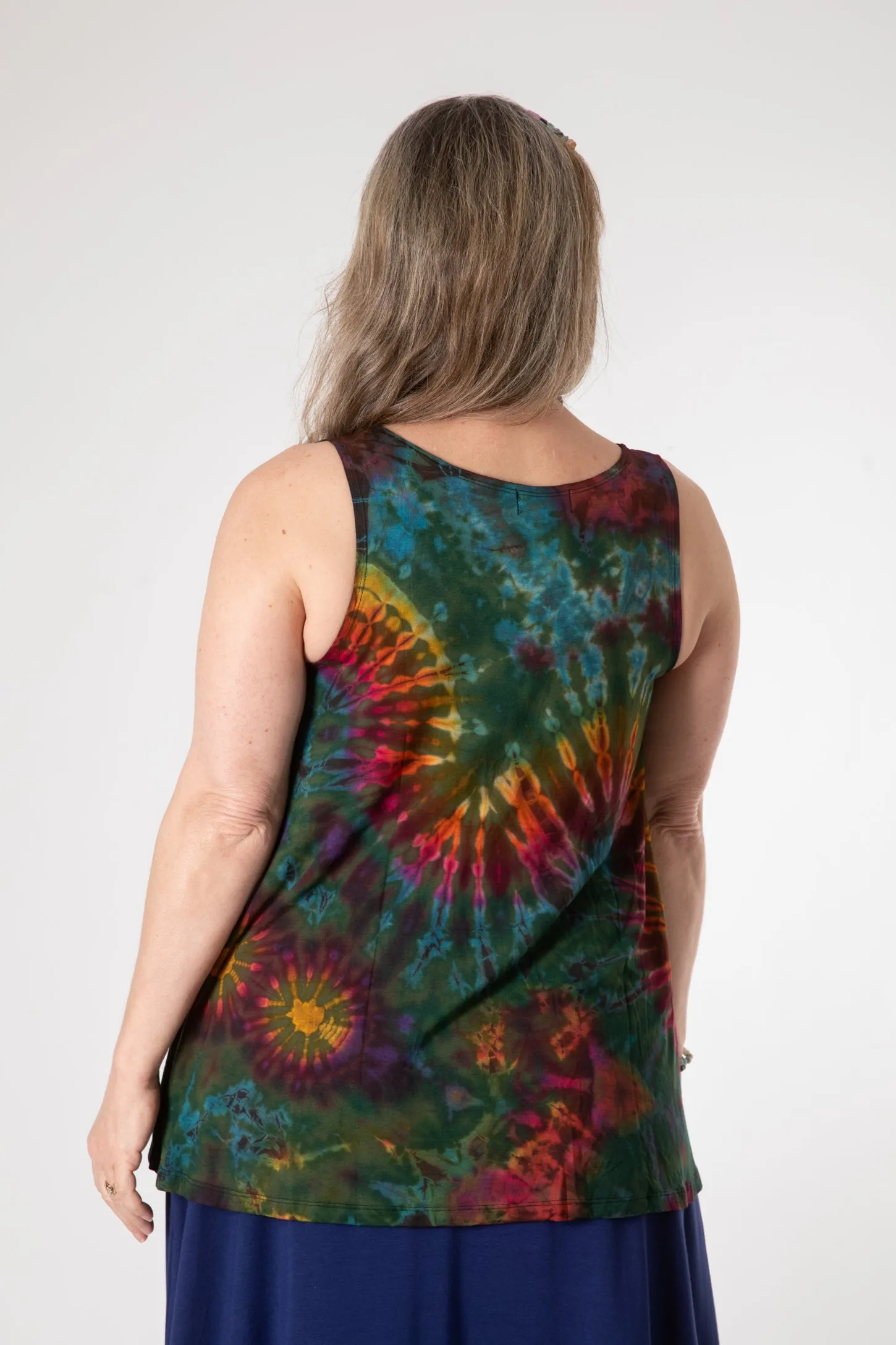 Isra Mudmee Tie Dye Flow Tank Top