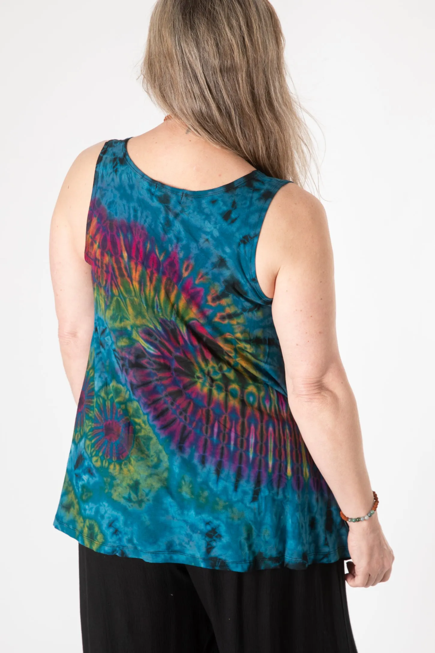 Isra Mudmee Tie Dye Flow Tank Top