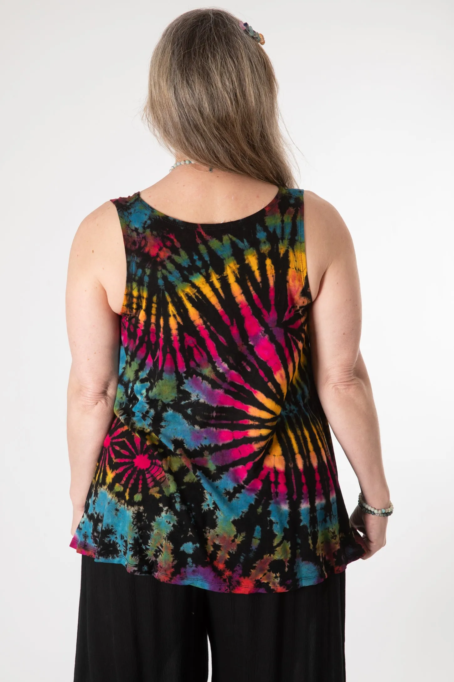 Isra Mudmee Tie Dye Flow Tank Top