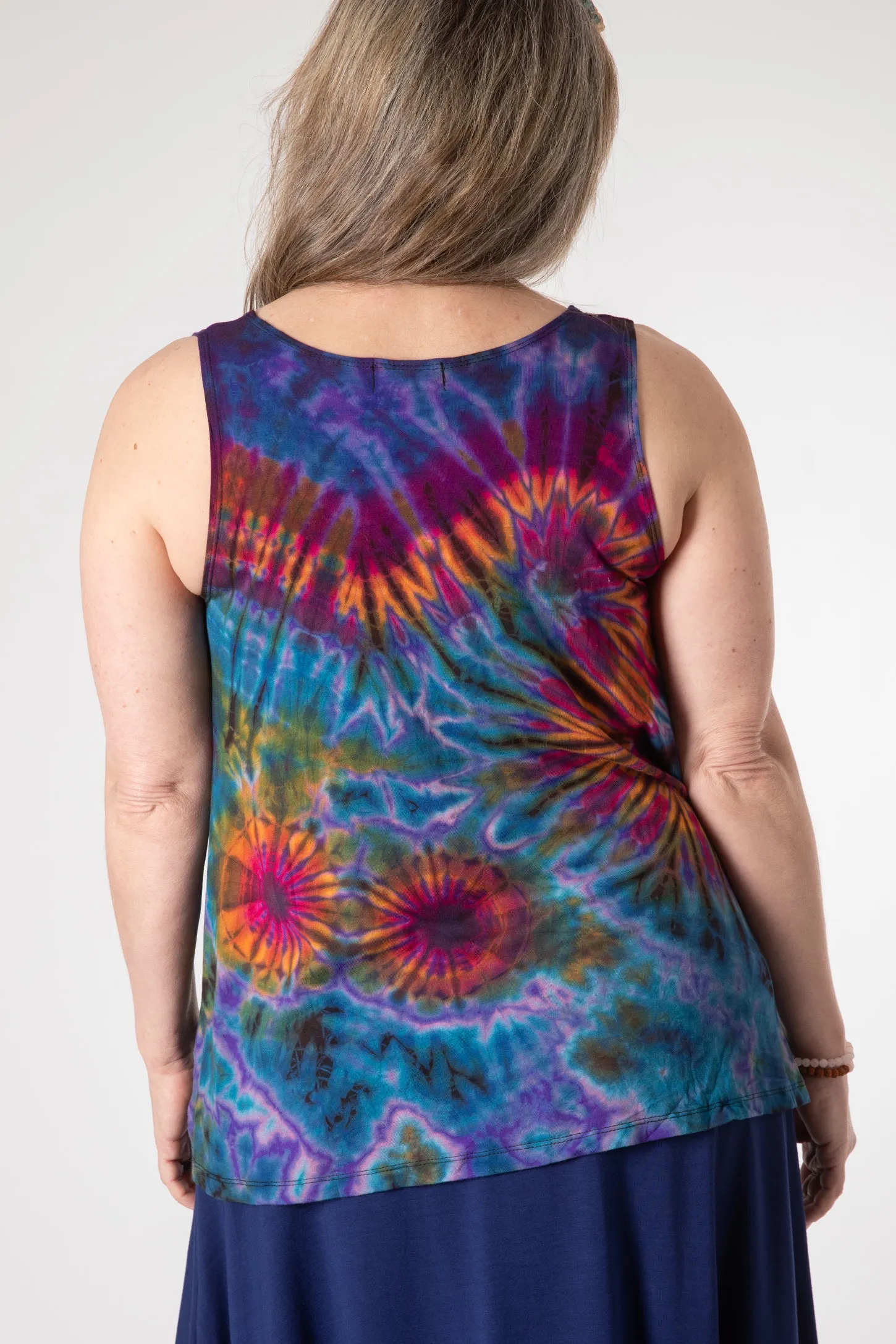 Isra Mudmee Tie Dye Flow Tank Top