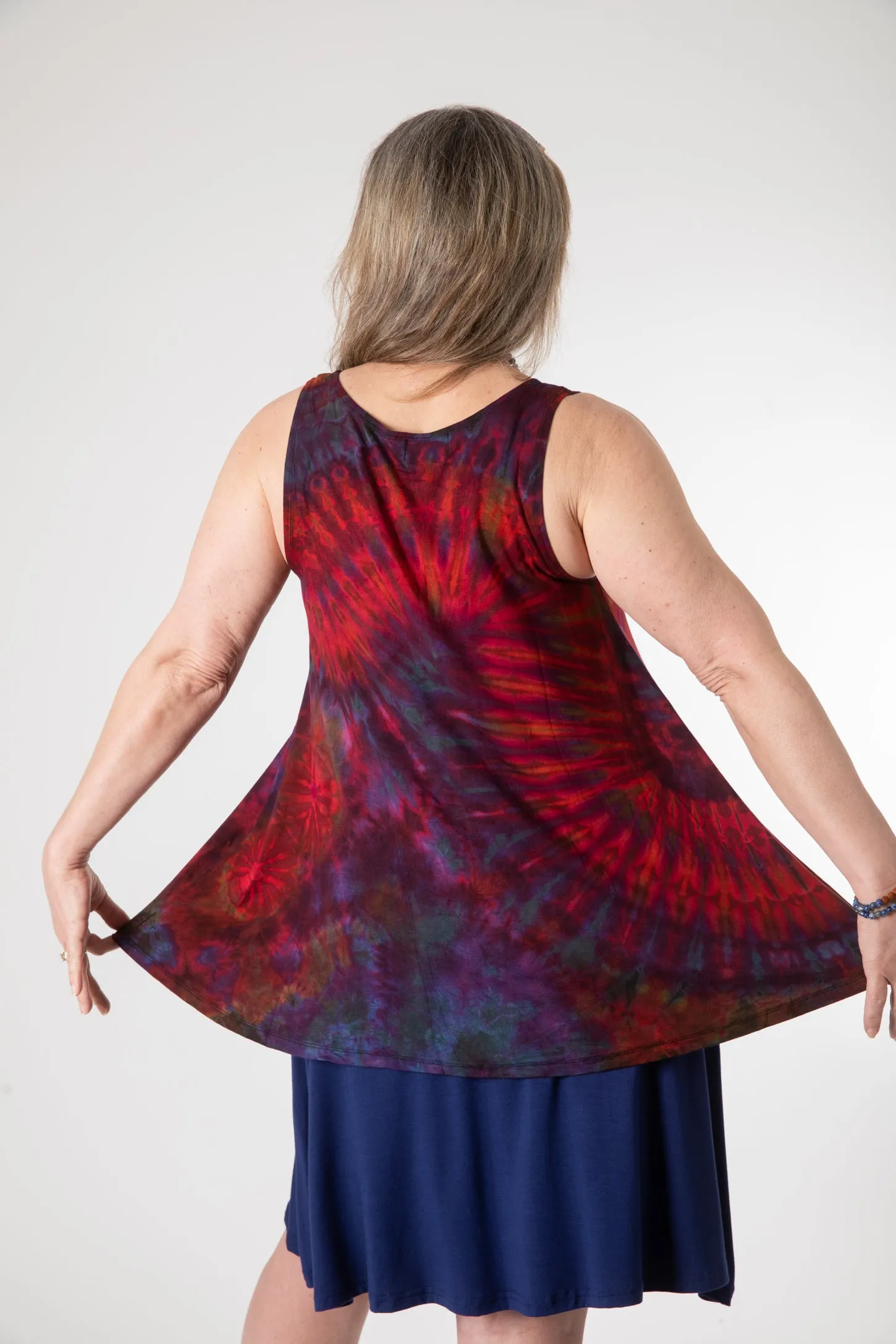 Isra Mudmee Tie Dye Flow Tank Top