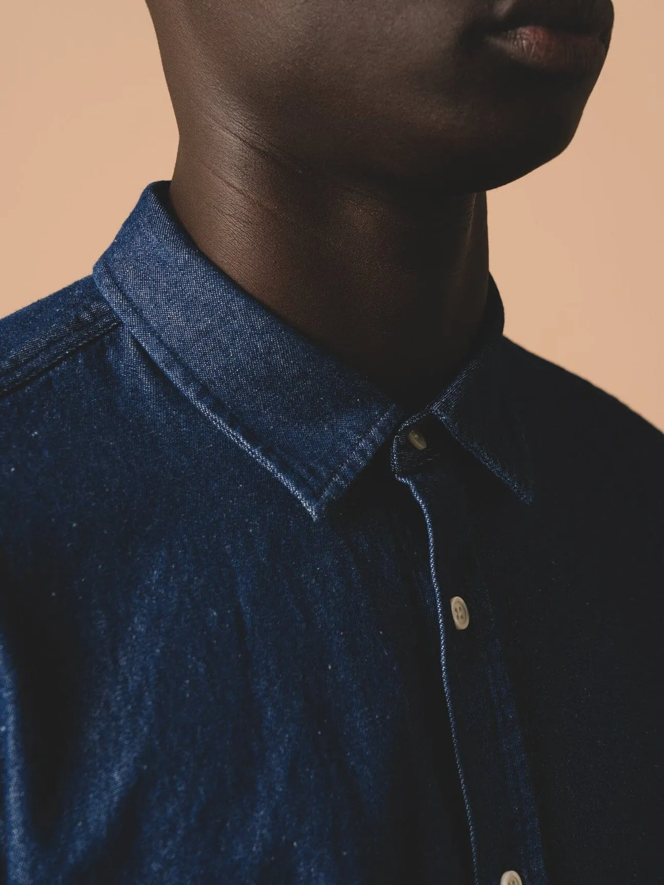 Kestin - Dirleton Shirt in Dark Denim