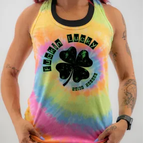 Ladies “Fuckin Lucky” Racerback Tank