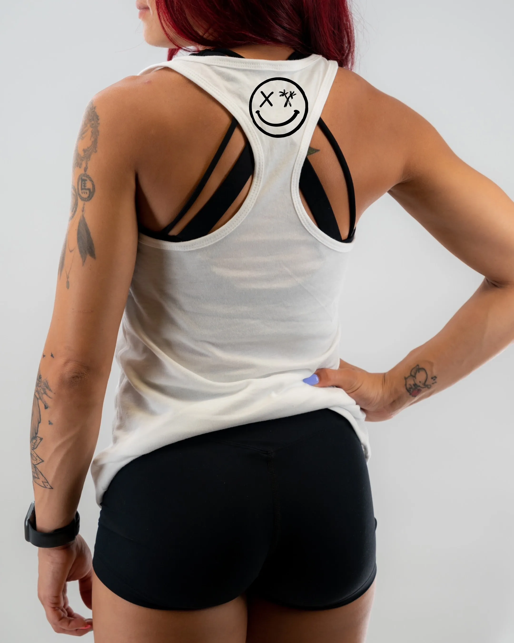 Ladies "Basic Skull" Racerback Tank