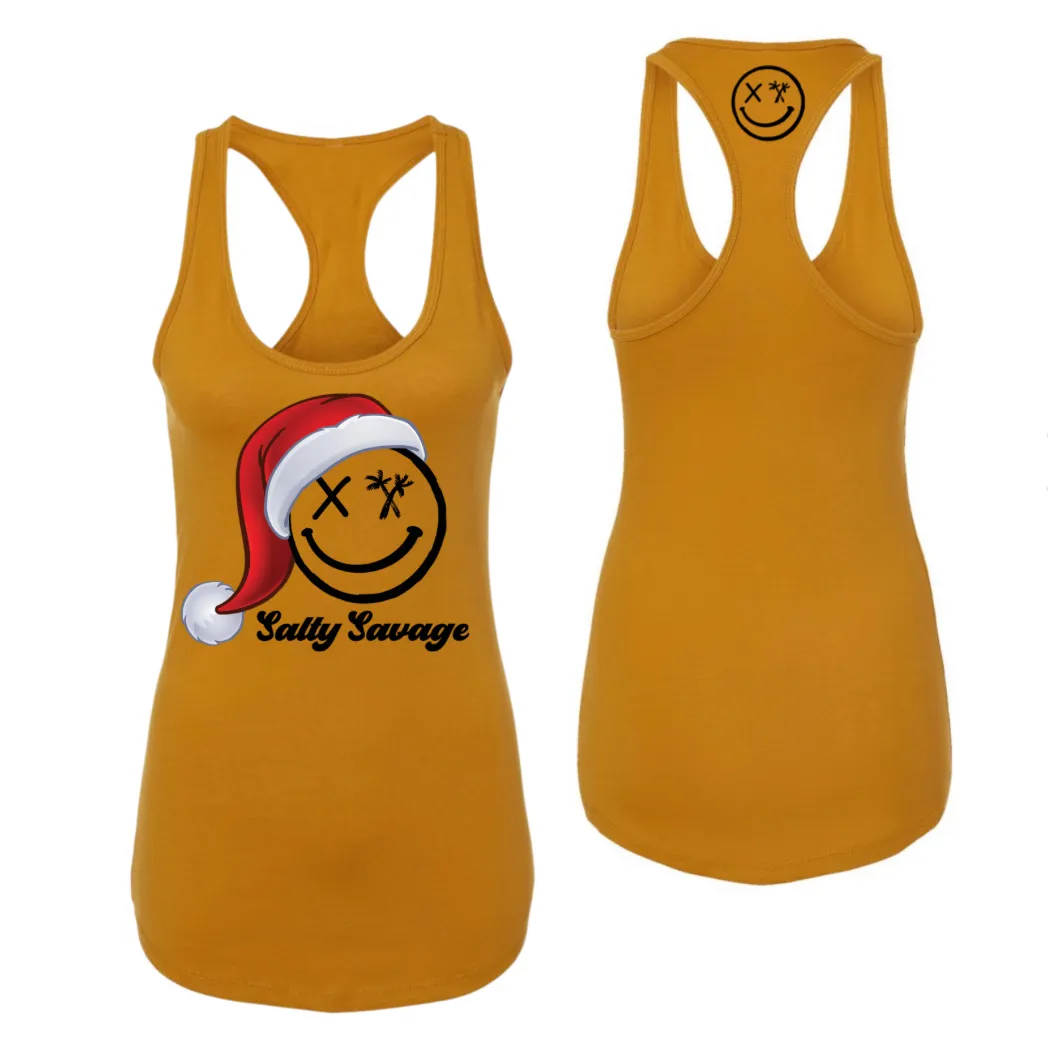 Ladies "Salty Santa" Racerback Tank