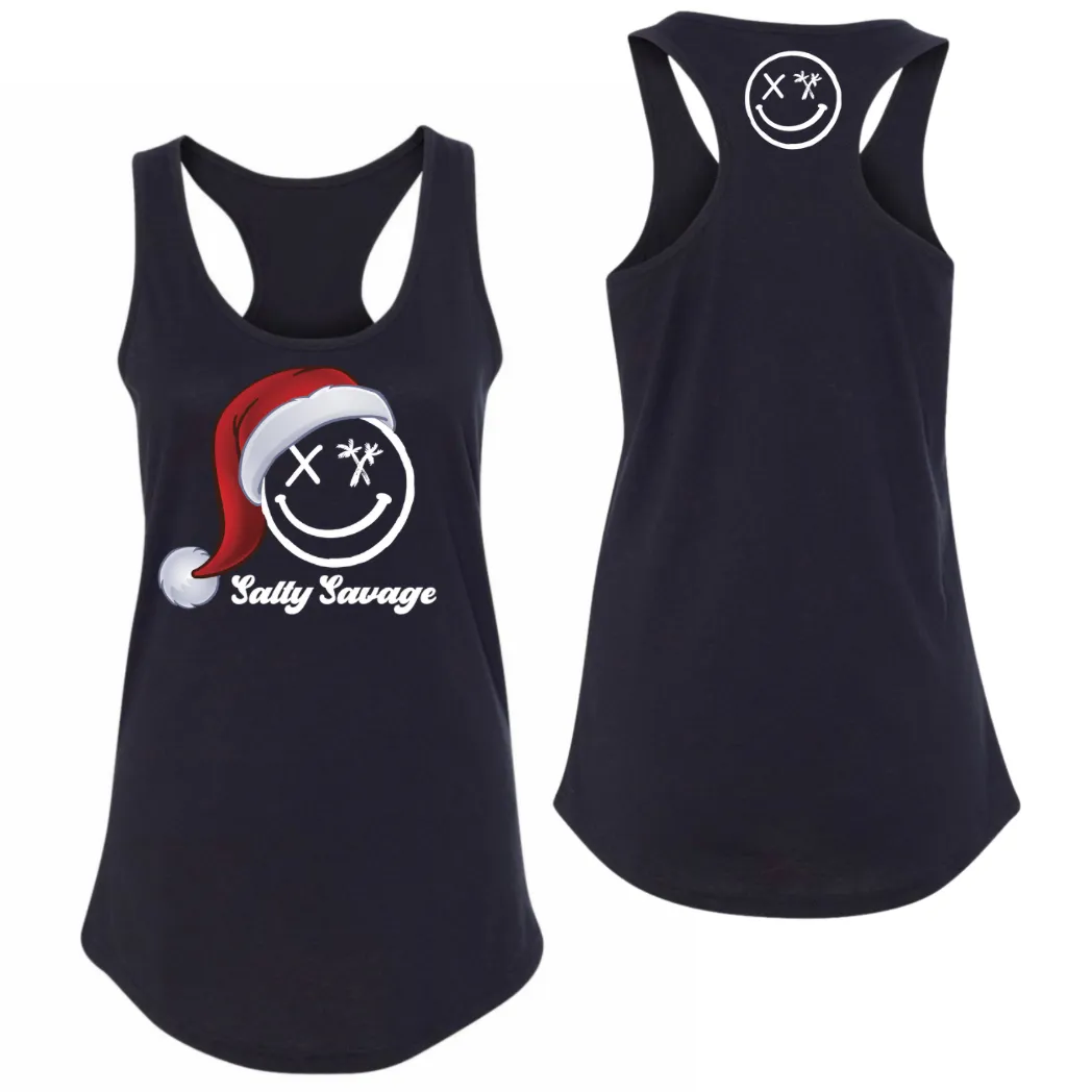 Ladies "Salty Santa" Racerback Tank