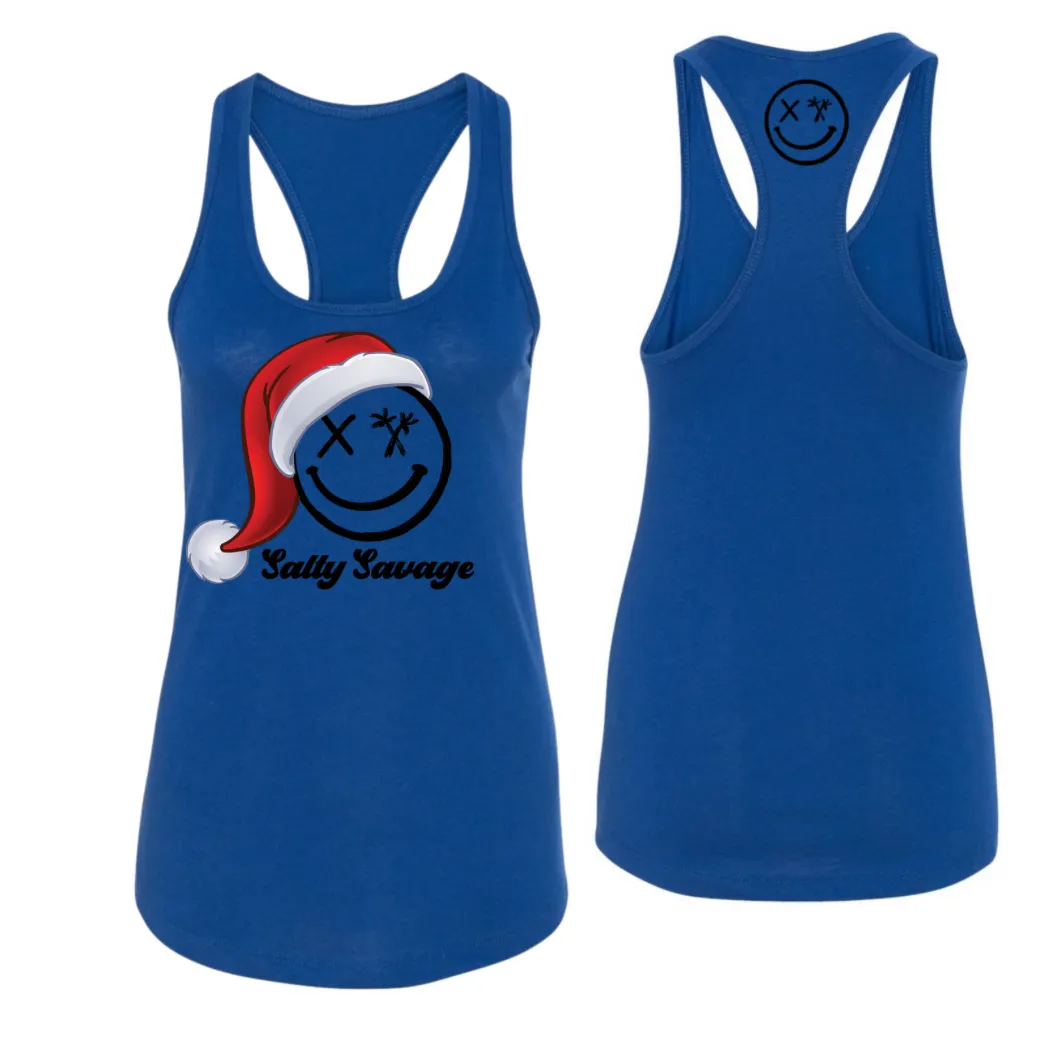 Ladies "Salty Santa" Racerback Tank