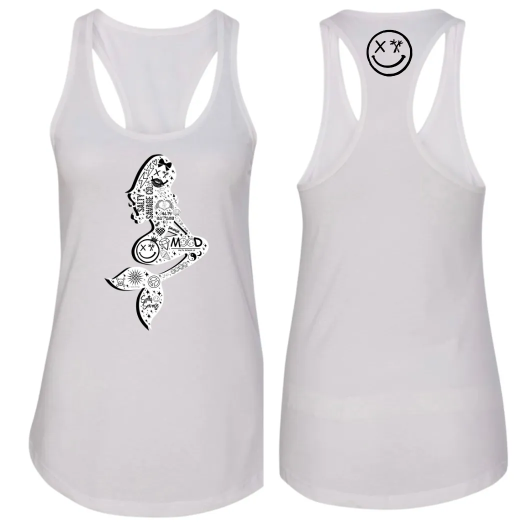 Ladies "Salty Siren" Racerback Tank