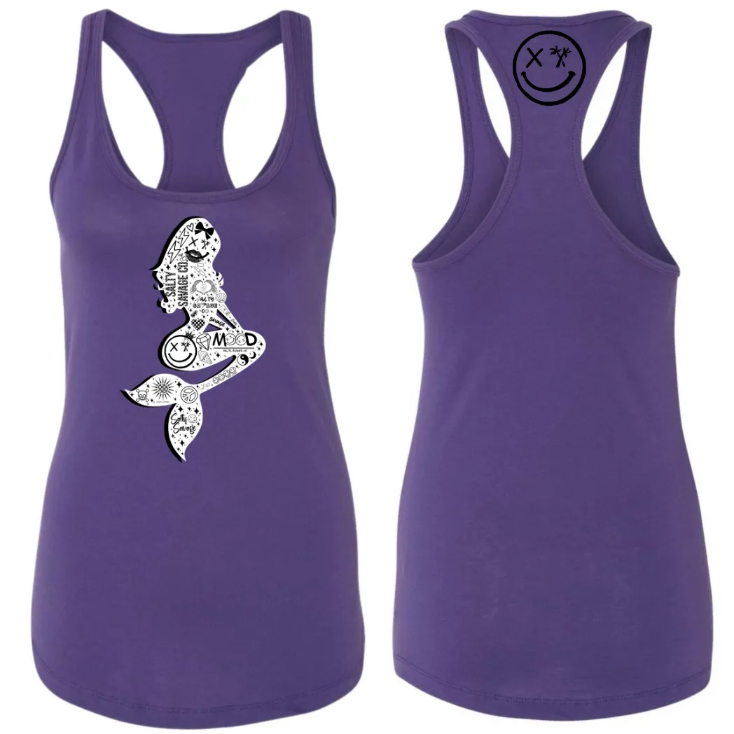 Ladies "Salty Siren" Racerback Tank