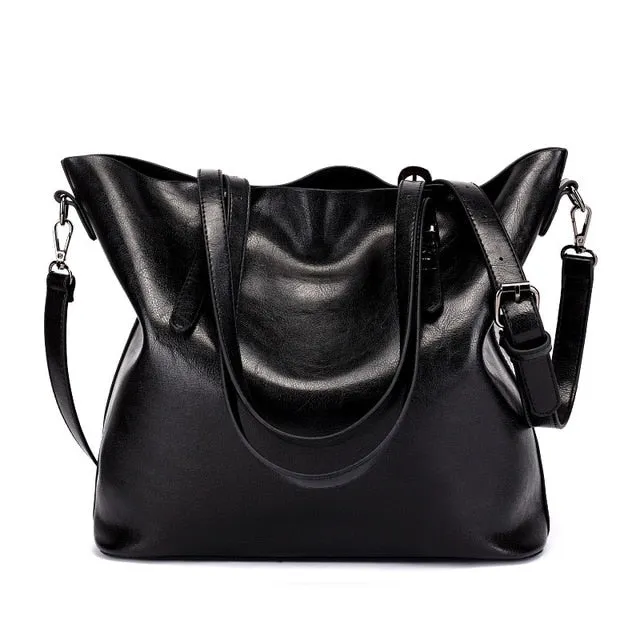 Luxury Designer Vintage Soft Leather Shoulder Bag, Crossbody Bag and Handbag